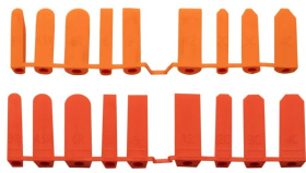 Набор шпателей для силикона DLT Silicone (комплект 18 насадок)