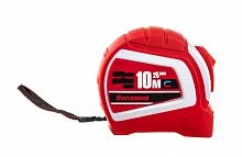 Рулетка 10 м х 25 мм с магнитом и автостопом двусторонняя "Монтажник"