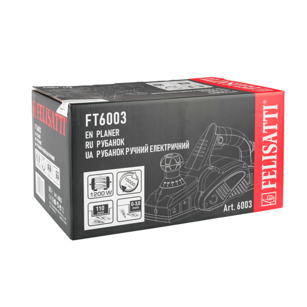 Рубанок  FELISATTI FT6003