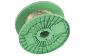 Трос металлополимерный прозрачный ПР-2.0, толщина 2,0 мм, катушка 1м.п., Россия// Сибртех