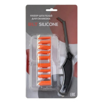 Набор шпателей для силикона DLT Silicone (9 насадок)