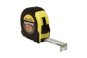 Рулетка   7,5м х 25мм Промо с фиксатором Каучук ЭНКОР 14203