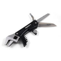 Мультитул (гаечный ключ) "СЛЕДОПЫТ-URBAN", 160х40х18 мм, 7 предметов, с набором бит, в чехле