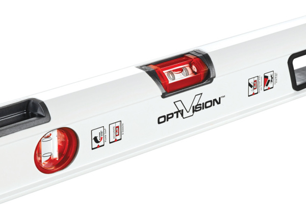 Уровень 2000мм. CONDOR OPTI VISION, 2 глазка, 0,5мм/м