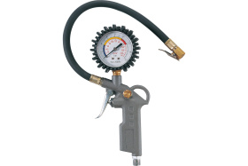 Пистолет для накачки шин с манометром, 8атм 