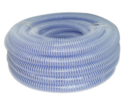 Шланг напорно-всасывающий, 1,5"(40мм) ,8м., ПВХ 8бар, 10-60гр.С для мотопомпы
