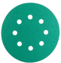 Шлифкруг 125мм   Р60 с отверстиями Green Film Abraforce Gold 