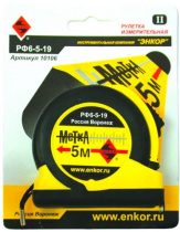 Рулетка   5м х 19мм "Метка" ЭНКОР