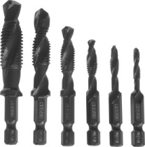Набор сверл-метчиков, М4-М12 Co5% Gross