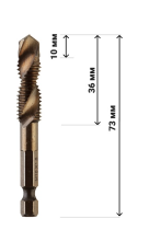 Сверло метчик М10
