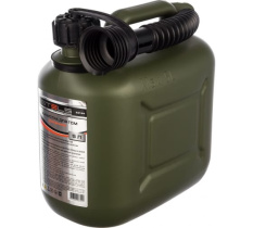 Канистра  для топлива 5л пластиковая вертикальная