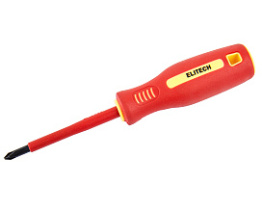 Отвертка PH1x80мм диэлектрическая ELITECH 231202