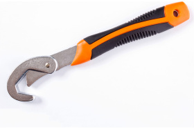 Ключ универсальный 23-32мм, с прорезиненной рукояткой, Квалитет