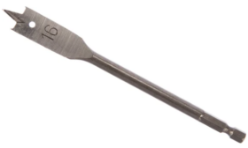 Сверло по дереву перовое 16х152мм с подрезателями