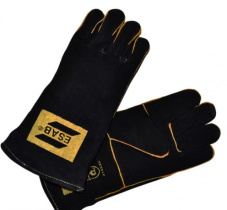 Краги пятипалые спилковые ESAB Heavy Duty BLACK с подкладкой 0700500429 