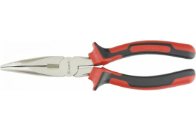 Тонкогубцы изогнутые 200мм "MATRIX" NICKEL двухкомп. рукоятка