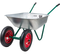 Тачка 2-х колесная строительная, 250 кг, 110 литров