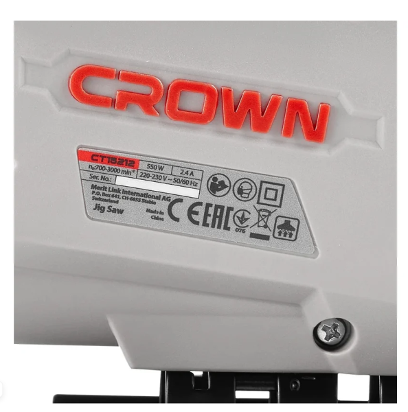 Лобзик электрический  CROWN CT15212