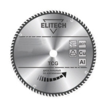 Диск пильный по алюминию твердосплавный 210х30 z80 ELITECH