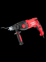 Дрель  750Вт, 0-1100/0-3000 об/мин., 2 скорости, рег.оборотов, металлический корпус редуктора