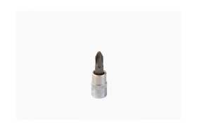 Головка с битой вставкой PH2, квадрат 1/4, CrV Stels