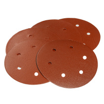 Шлифлист REDVERG к машине шлифовальной для стен и потолков 6 отверстий 225мм Р60 (5шт)(921201)