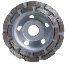 Тарелка шлиф. алмаз. 125х22,23 двухрядная "Almarez"