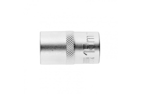 Головка 1/2" 15мм, 12-гранная, хром,  CrV STELS
