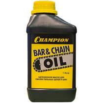 Масло для смазки пильных цепей и шин CHAMPION  1л.