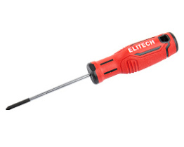 Отвертка PZ0 х 75мм ELITECH 211301