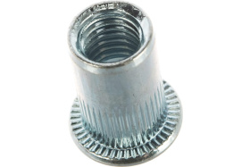 Заклепки  резьбовые с насечками, М8, стальные уп 250 шт