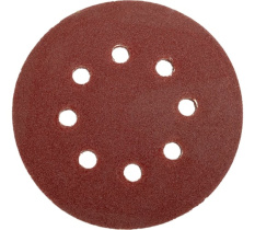 Лист шлифовальный для эксцентриковых шлифмашин 8 отверстий 125мм Р100 (5шт)