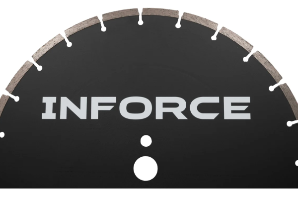 Диск алм.сегм 350х22,2х2,4мм упо бетону сухой рез Inforce