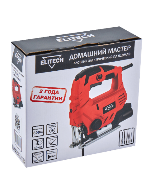 Лобзик электрический ELITECH ПЛ 810МЛЭ E2206.010.00