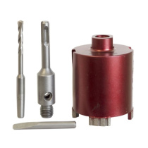 Коронка  68мм по бетону, жел-бетон лазер.сварка, 5 сегм., магн.адапт. sds+