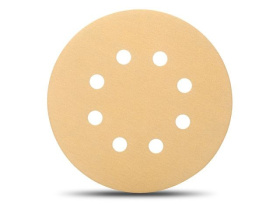 Шлифкруг 125мм, P 60, с отверстиями, Abraforce Gold 93394