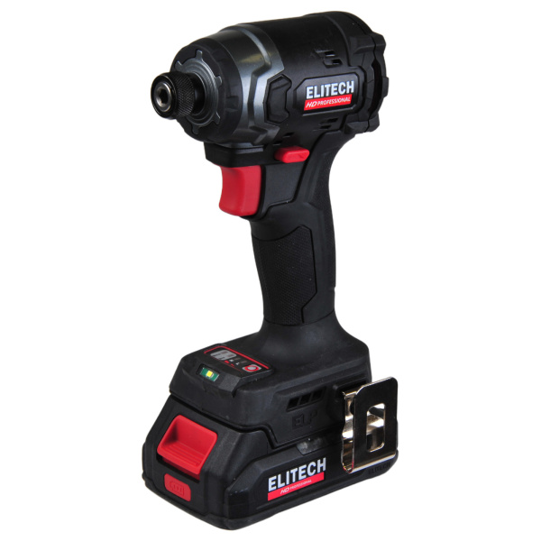 Пила цепная аккумуляторная ELITECH CS 2008BLK (E1611.016.00)  HD 20В,1х20В,Li-ion,шина20см,шаг-1\4",паз-1.1мм,ЗУ, 0.8кг,рез100мм