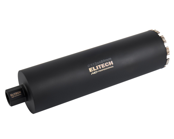 Коронка для алмазного бурения 152х450 мм 1110.012400 HD Elitech