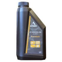 Масло для 2-х такт. двиг. 1:50, 1л, без дозатора, минерал, КРАСНОЕ (12)