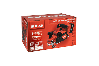Рубанок аккумуляторный ELITECH РА 2082БЛ (E2209.008.01)