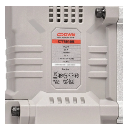 Молоток отбойный CROWN CT18124 BMC