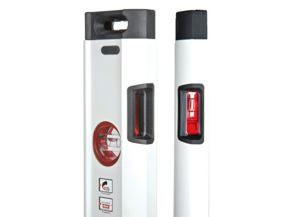 Уровень 2000мм. CONDOR OPTI VISION, 2 глазка, 0,5мм/м