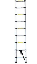 Лестница телескопическая приставная 2.6 М 9 ступеней,150кг
