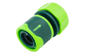 Муфта-автомат к шлангу 1/2" и 5/8", двухкомп. VERTO