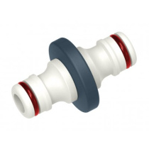 Муфта двусторонняя пластиковая для шланга премиум-класса ELITECH Garden