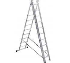Лестница алюминиевая трёхсекционная Perilla 3х11