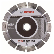 Алмазный диск 180х2.4х22.23 (по абразивным материалам), Bosch Expert for Abrasive 2608602609