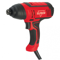 Гайковёрт электр.  250Вт, 0-3200/мин, 0-3600уд/мин, 100Нм, 1/4, М6-М12, реверс, 1,1кг