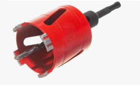 Коронка  72мм по бетону, жел-бетон лазер.сварка, 5 сегм., магн.адапт. sds+