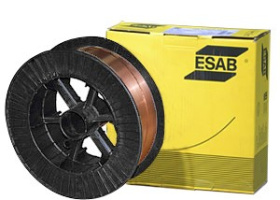 Проволока омедненная ESAB OK ПРО 51С ⌀ 0,8 мм (кассета 5 кг, аналог SM-70, SG-2) 2322084600